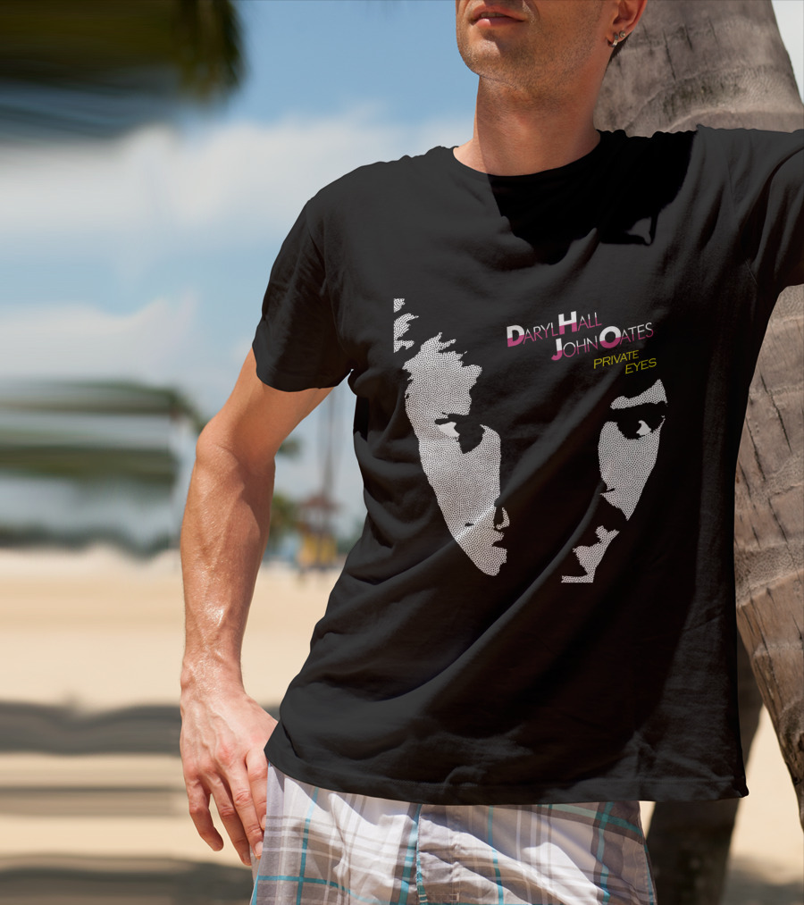 Daryl Hall John Oates Private Eyes 07 T-Shirt