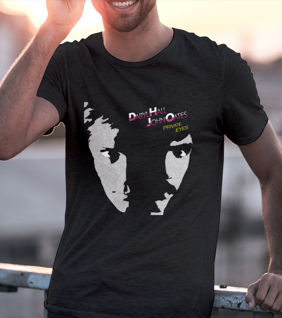 Daryl Hall John Oates Private Eyes 07 T-Shirt