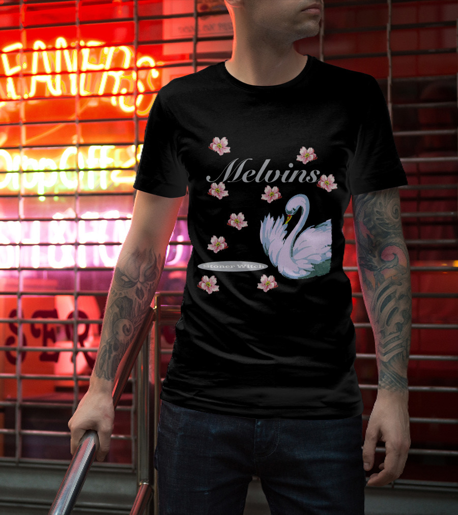 Melvins Stoner Witch Blossom Swan T-Shirt