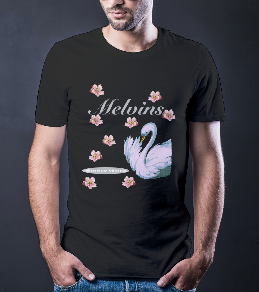 Melvins Stoner Witch Blossom Swan T-Shirt
