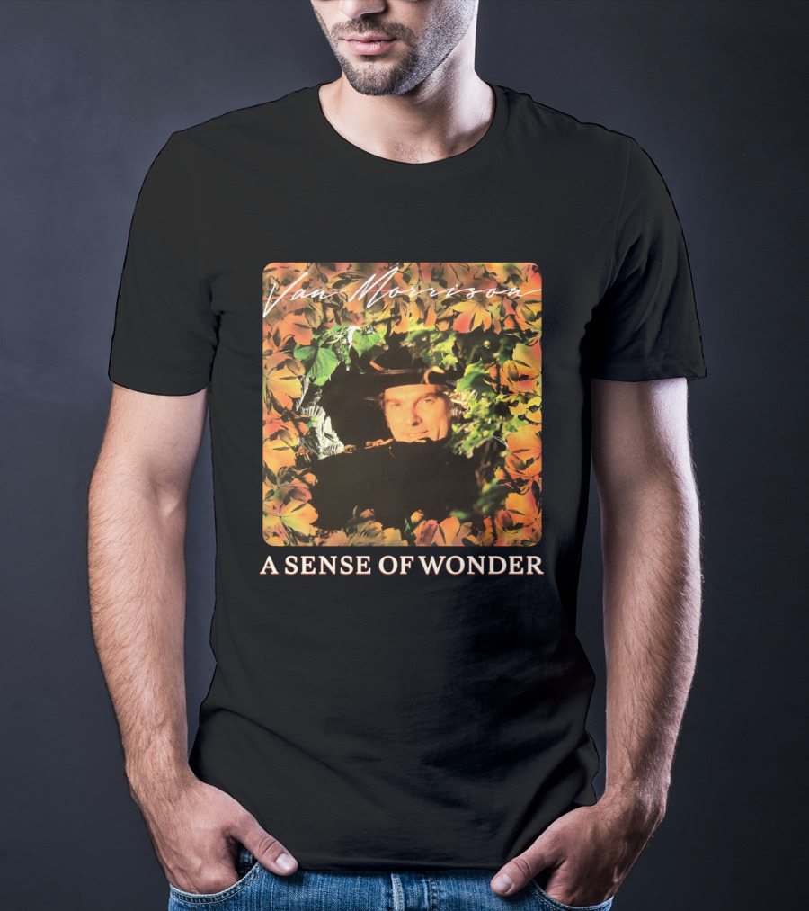 Van Morrison A Sense Of Wonder Autumn Leaves T-Shirt