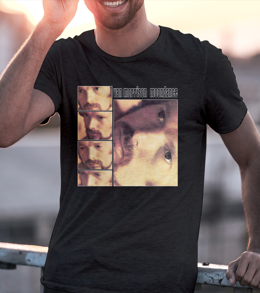 Van Morrison Moondance Album Cover Montage T-Shirt
