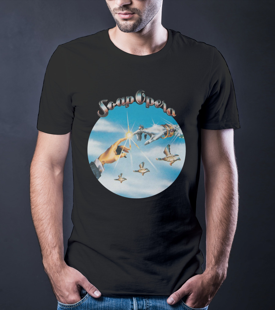 TKK 11 Soap Opera Surrealist Sky And Hands With Ducks Vision T-Shirt