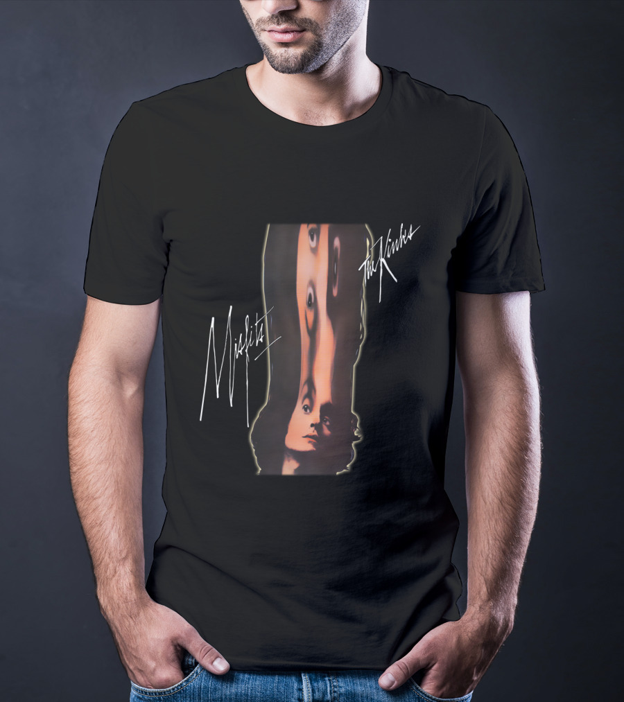 The Kinks Misfits Distorted Faces Artwork Tkk T-Shirt