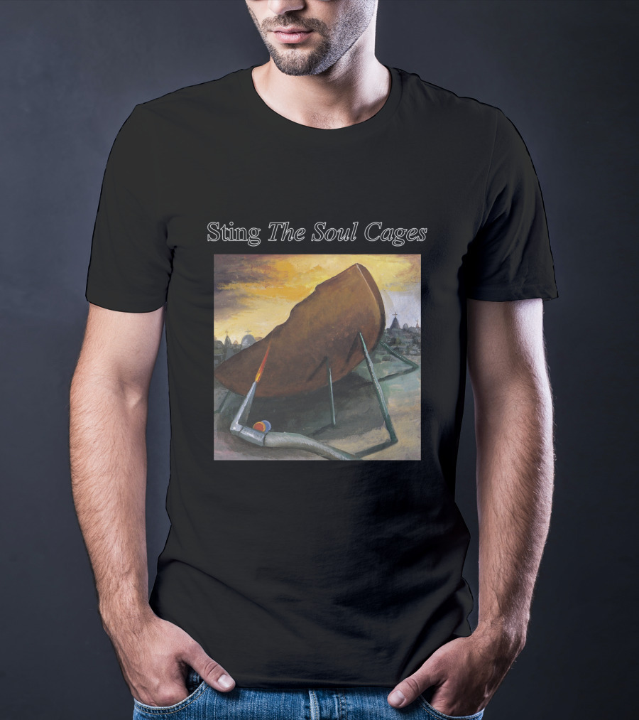 Sting The Soul Cages Album Artwork Painting T-Shirt