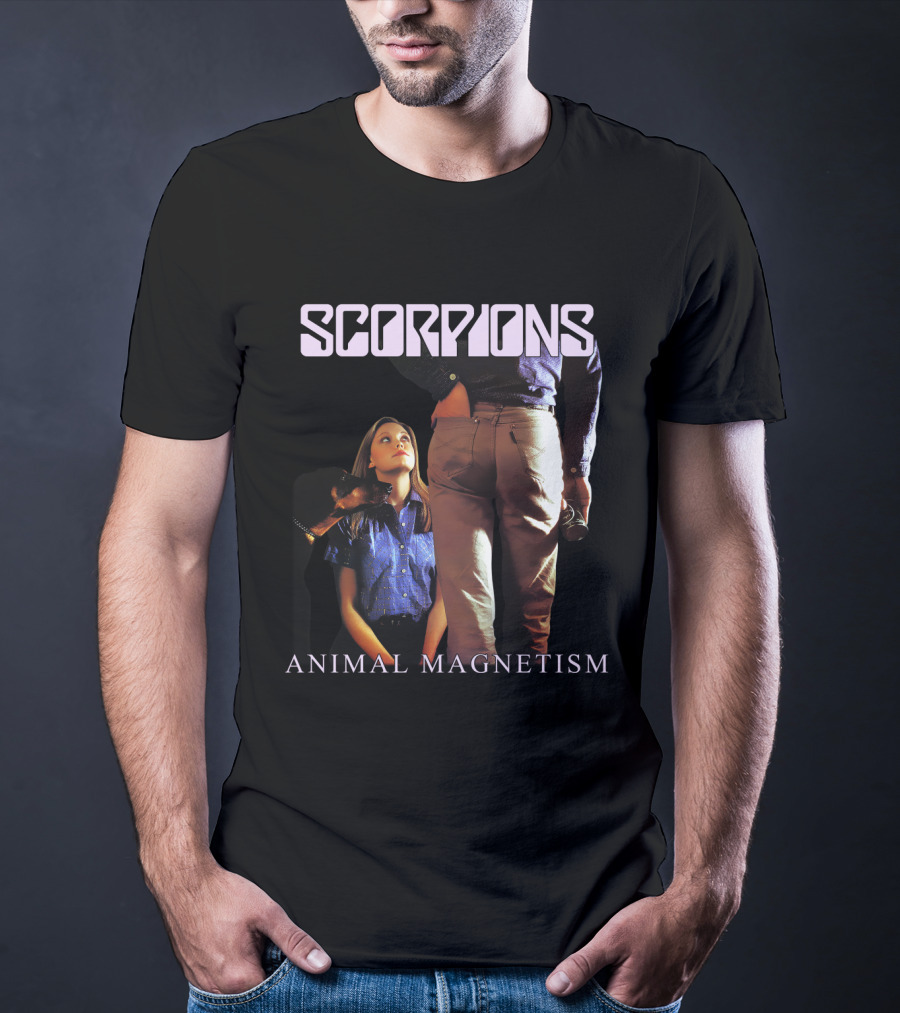Scorpions Animal Magnetism Album Cover T-Shirt