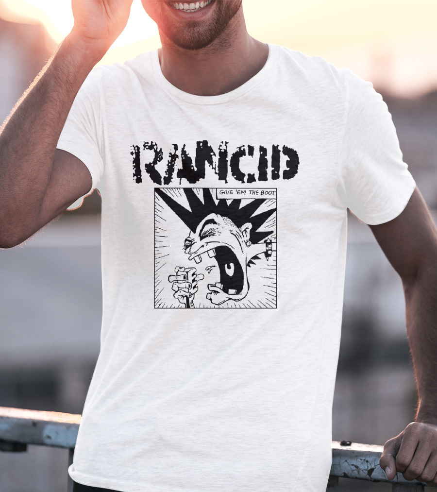 Rancid Give 'Em The Boot Punk Rock T-Shirt