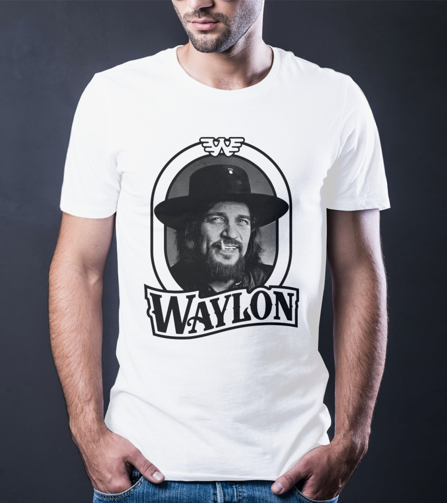 Waylon Jennings Country Music Legend T-Shirt