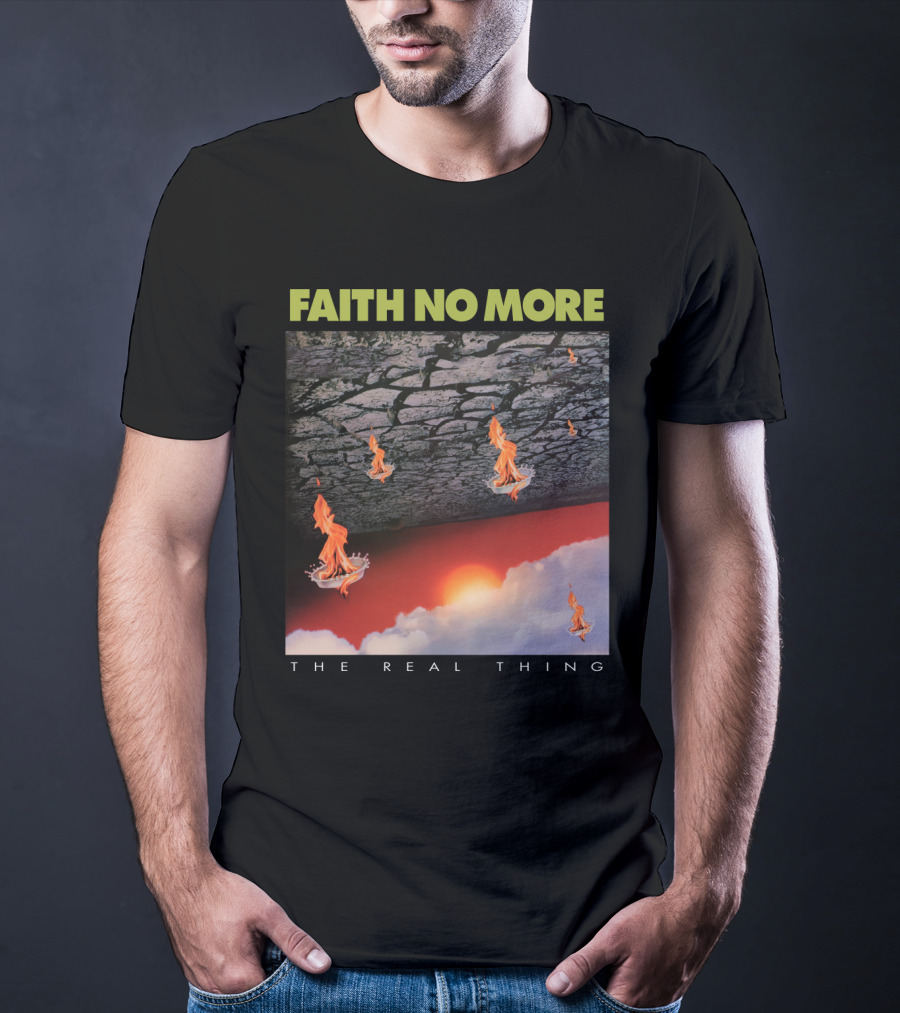 FAITH NO MORE The Real Thing Fiery Scene T-Shirt
