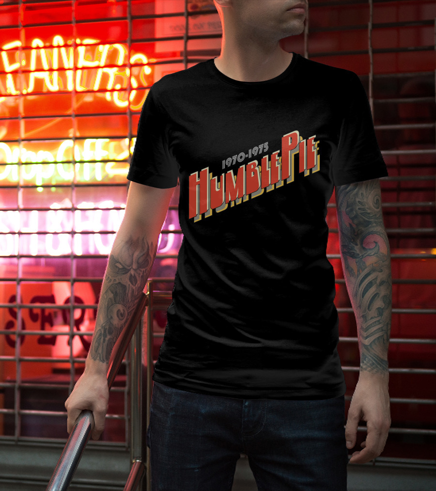 1970-1975 Humble Pie Classic Rock T-Shirt