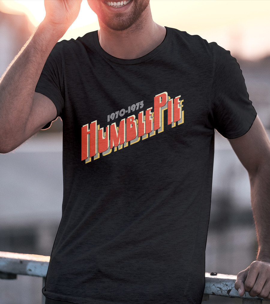 1970-1975 Humble Pie Classic Rock T-Shirt