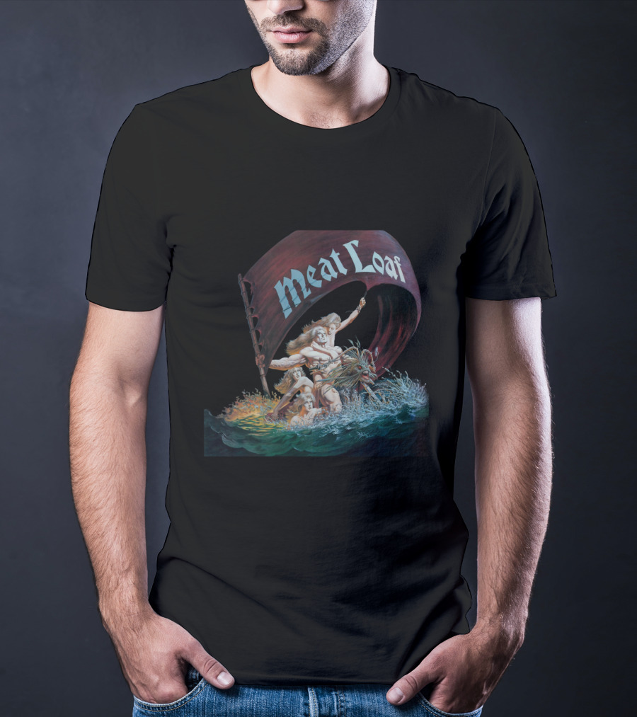 Meat Loaf ML 02 Dead Ringer Viking Ship Adventure T-Shirt