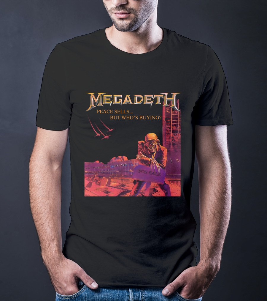 Megadeth MGD 08 Peace Sells But Who's Buying For Sale Scene T-Shirt