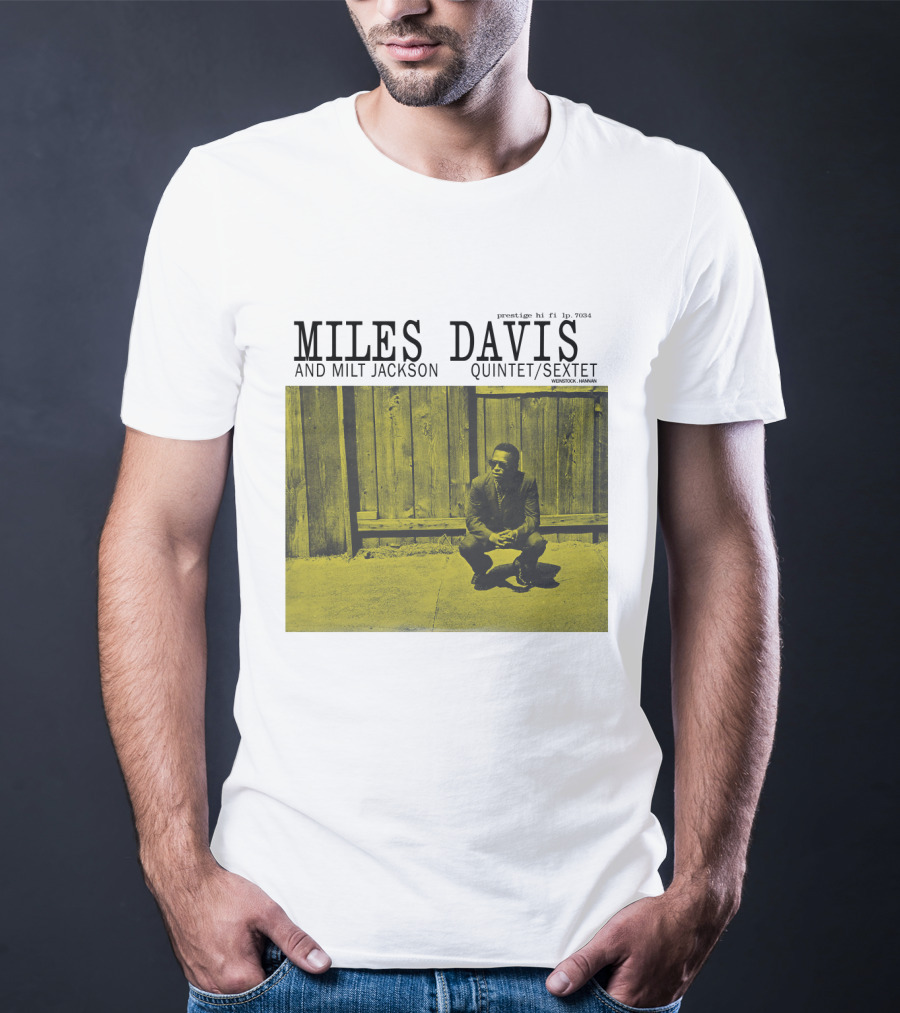 Miles Davis And Milt Jackson Quintet/Sextet Album Cover T-Shirt