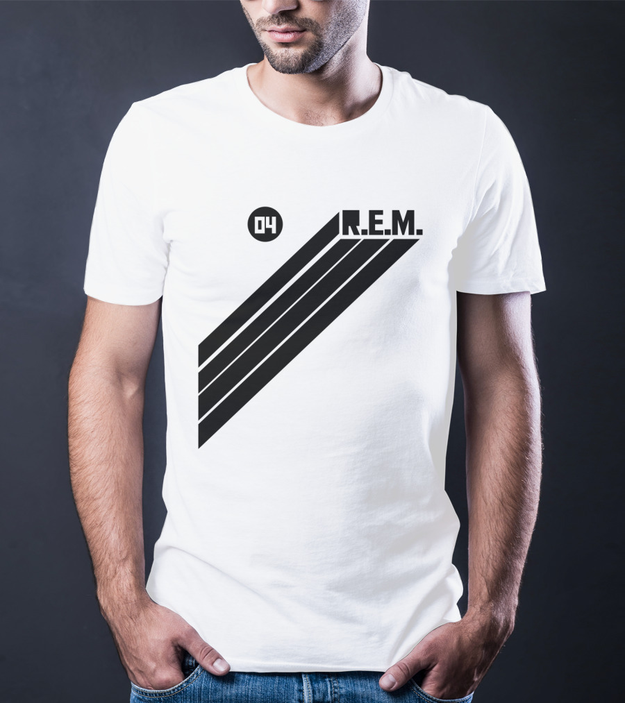 R.E.M. 04 Stripe T-Shirt