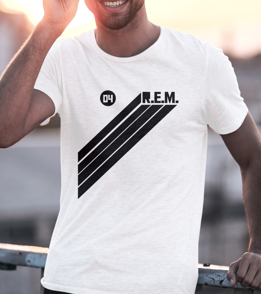 R.E.M. 04 Stripe T-Shirt