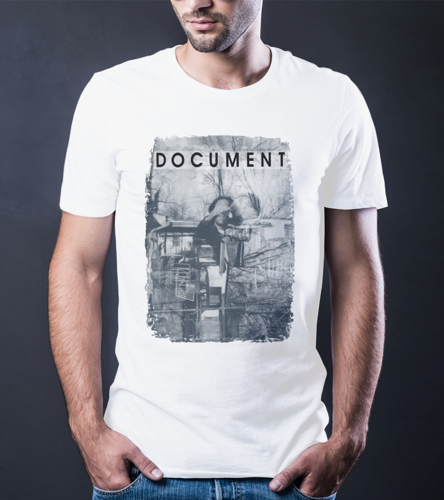 REM Document Reflections Monochrome Photograph T-Shirt