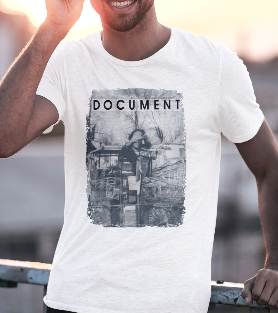 REM Document Reflections Monochrome Photograph T-Shirt