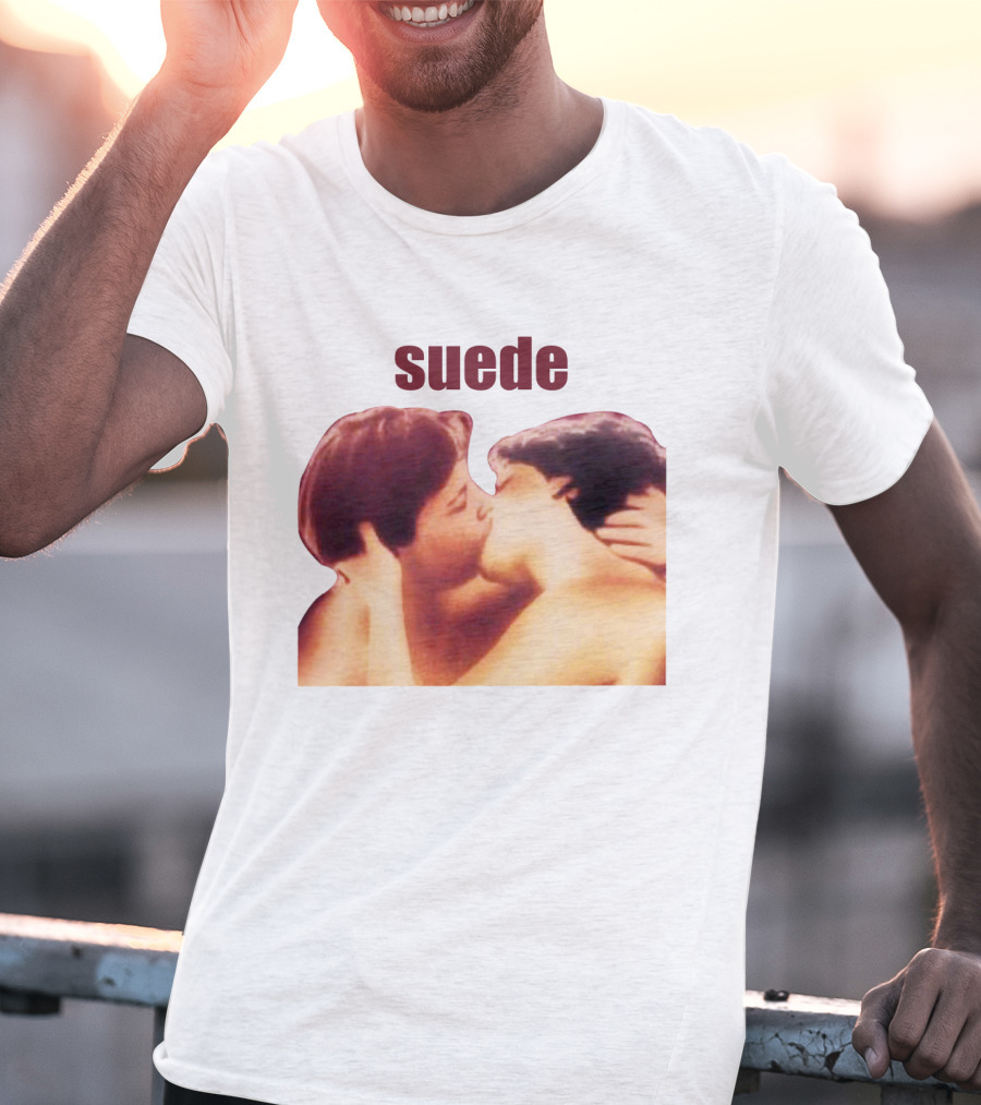 Suede Debut Album Cover Kiss Artwork T-Shirt