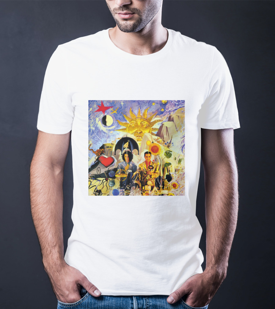 TFF 03 The Seeds Of Love Album Cover Collage Art Psychedelic T-Shirt