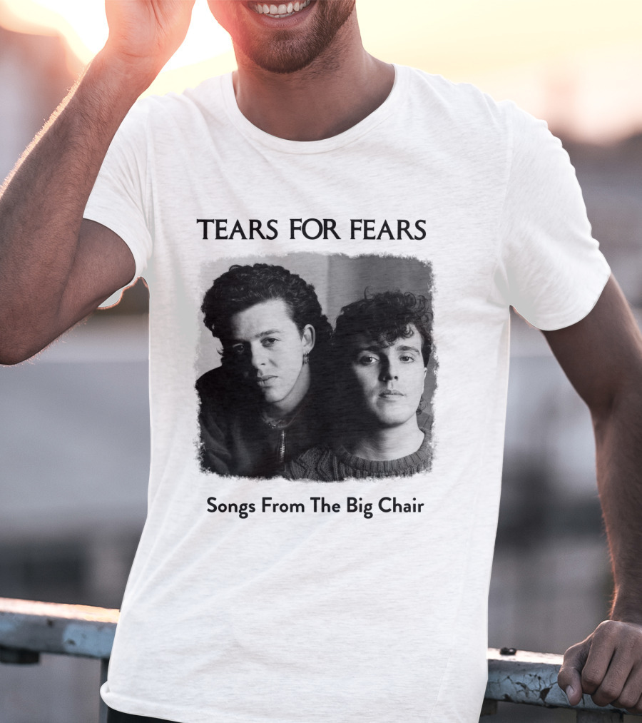 Tears For Fears Songs From The Big Chair Vintage Album T-Shirt