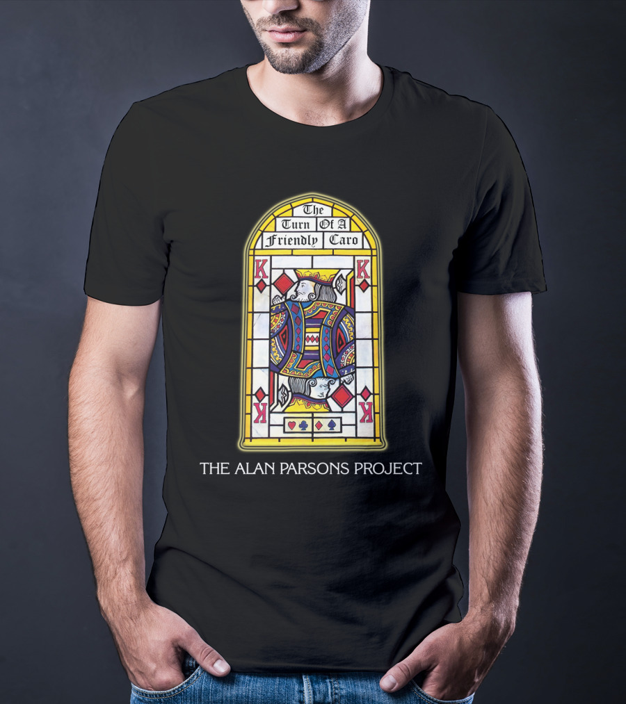 The Alan Parsons Project The Turn Of A Friendly Card King Stained Glass T-Shirt