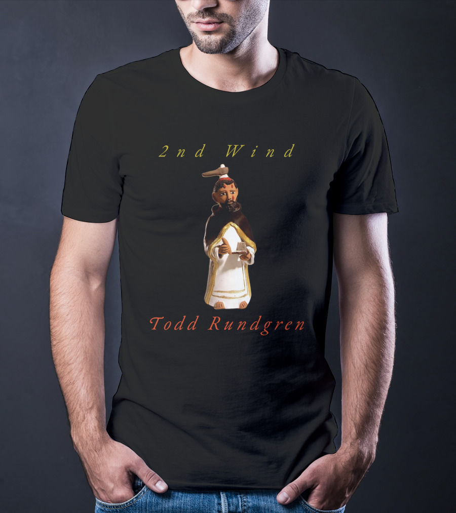 2nd Wind Todd Rundgren Monk Figure T-Shirt