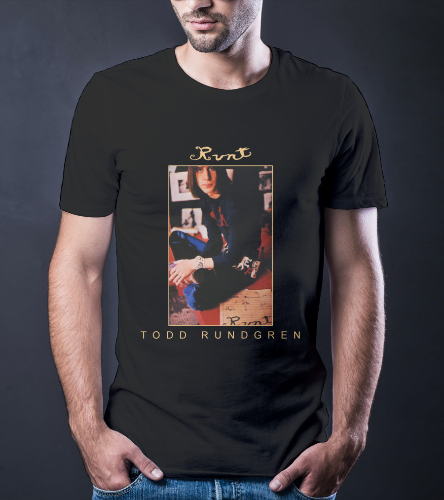 Todd Rundgren Runt Album Cover Vintage Photography T-Shirt