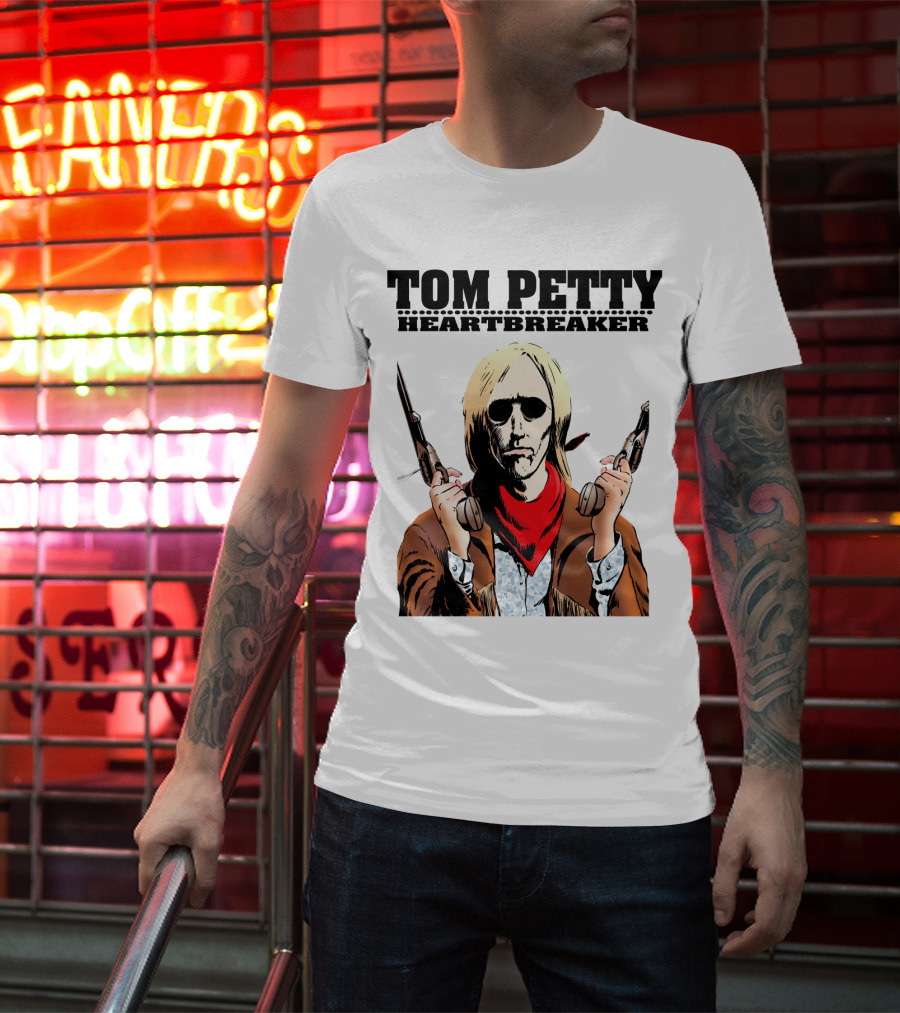 Tom Petty Heartbreaker Gunslinger T-Shirt