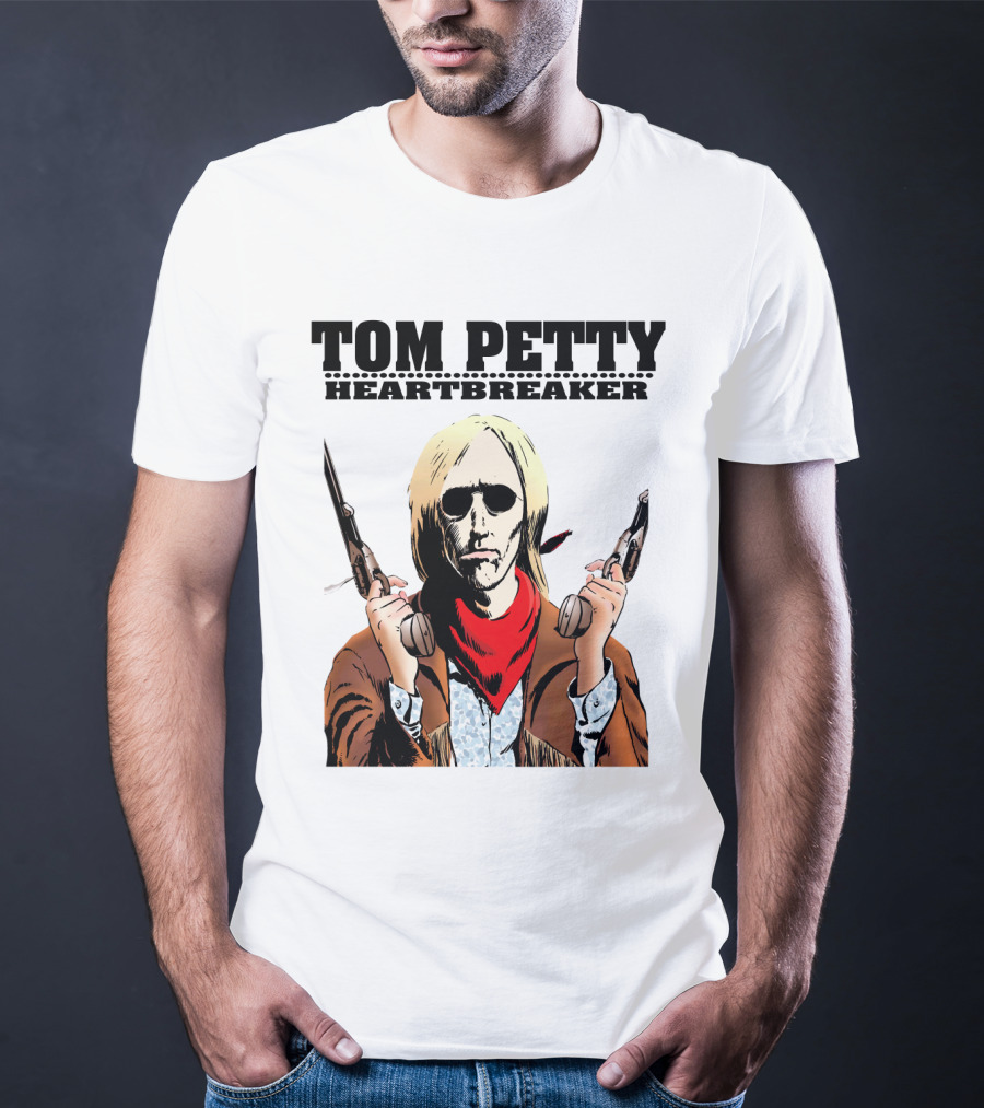 Tom Petty Heartbreaker Gunslinger T-Shirt
