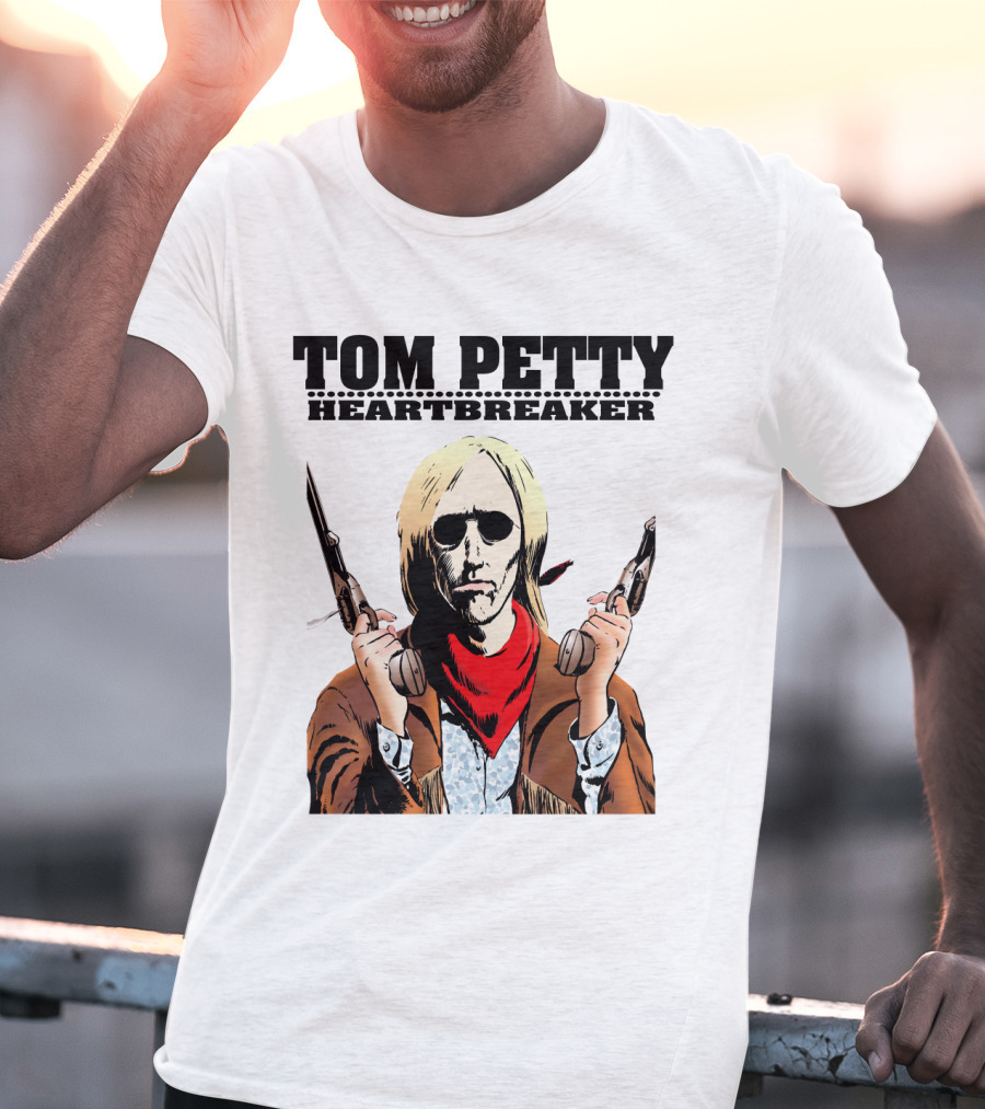 Tom Petty Heartbreaker Gunslinger T-Shirt