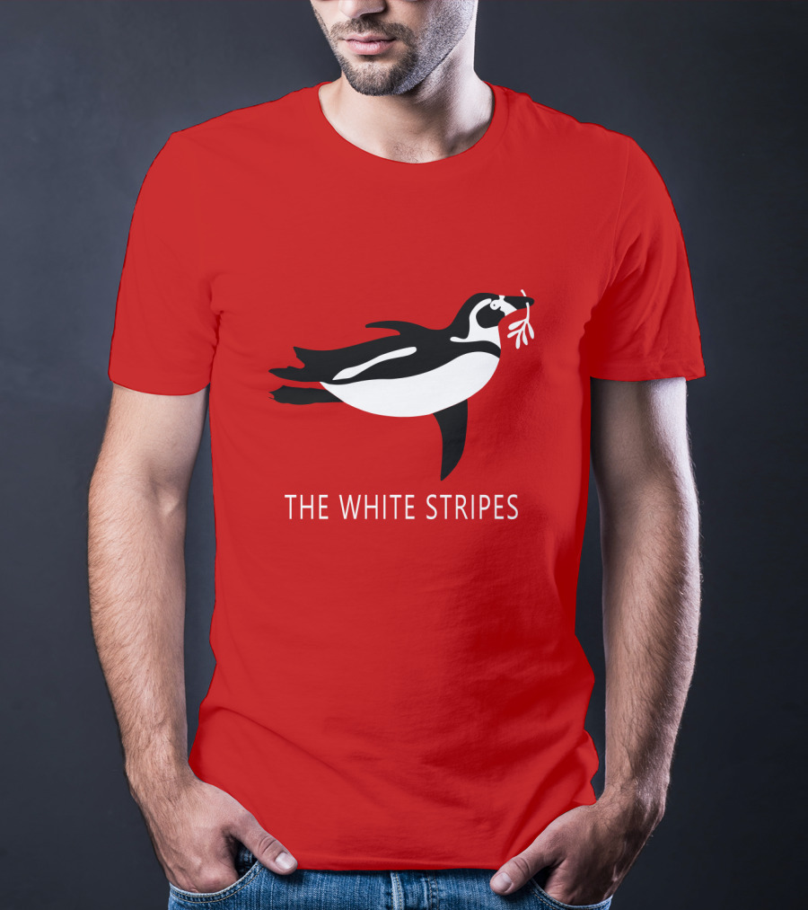 The White Stripes Penguin Tws-Ms T-Shirt
