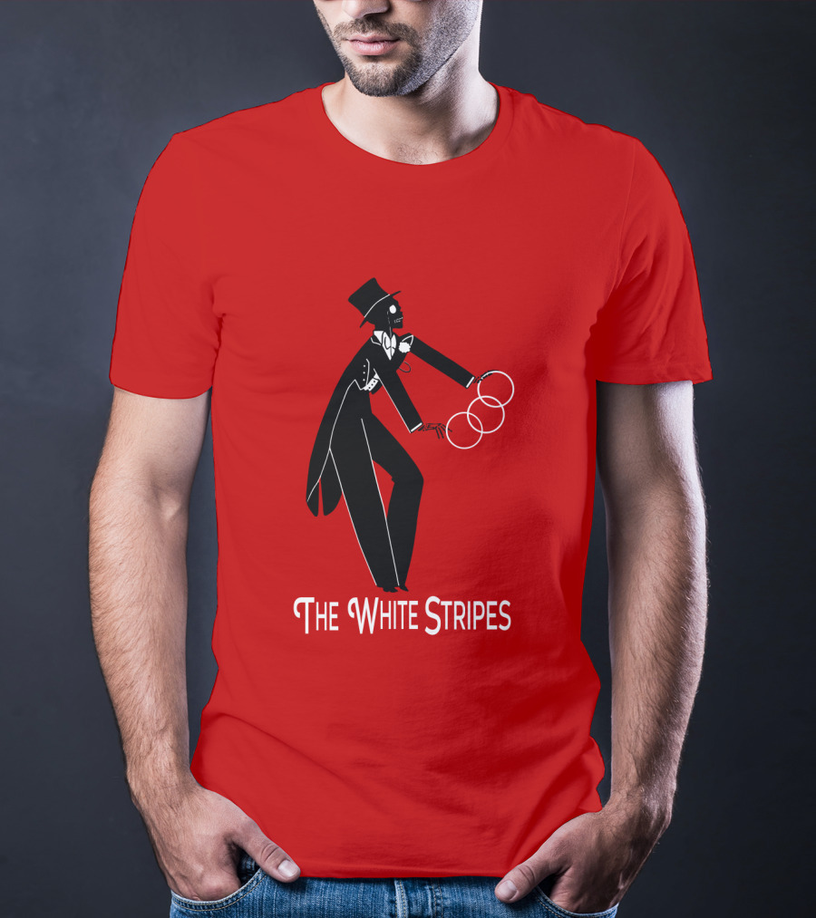 The White Stripes Juggling Man Red T-Shirt