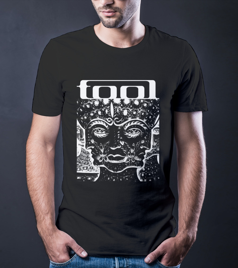 Tool Alex Grey Psychedelic Art Three Faces T-Shirt