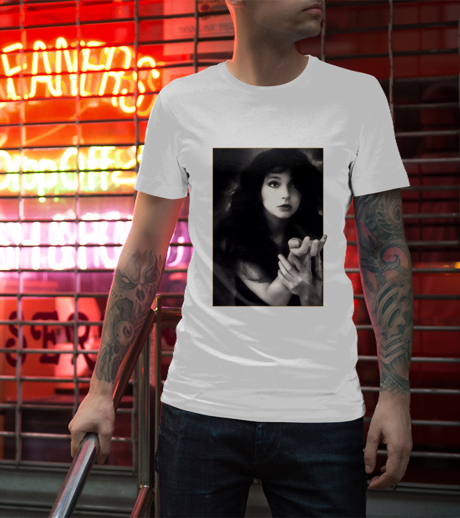 Kate Bush Black And White T-Shirt