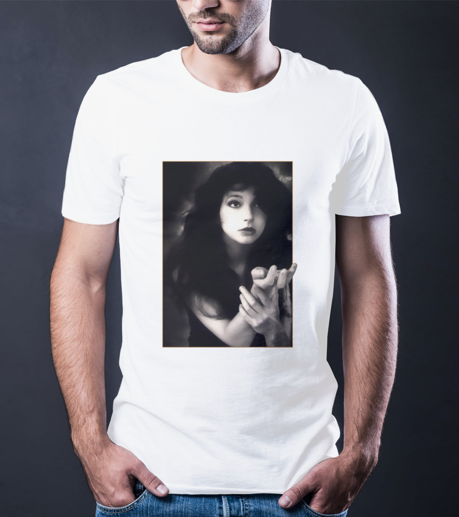 Kate Bush Black And White T-Shirt