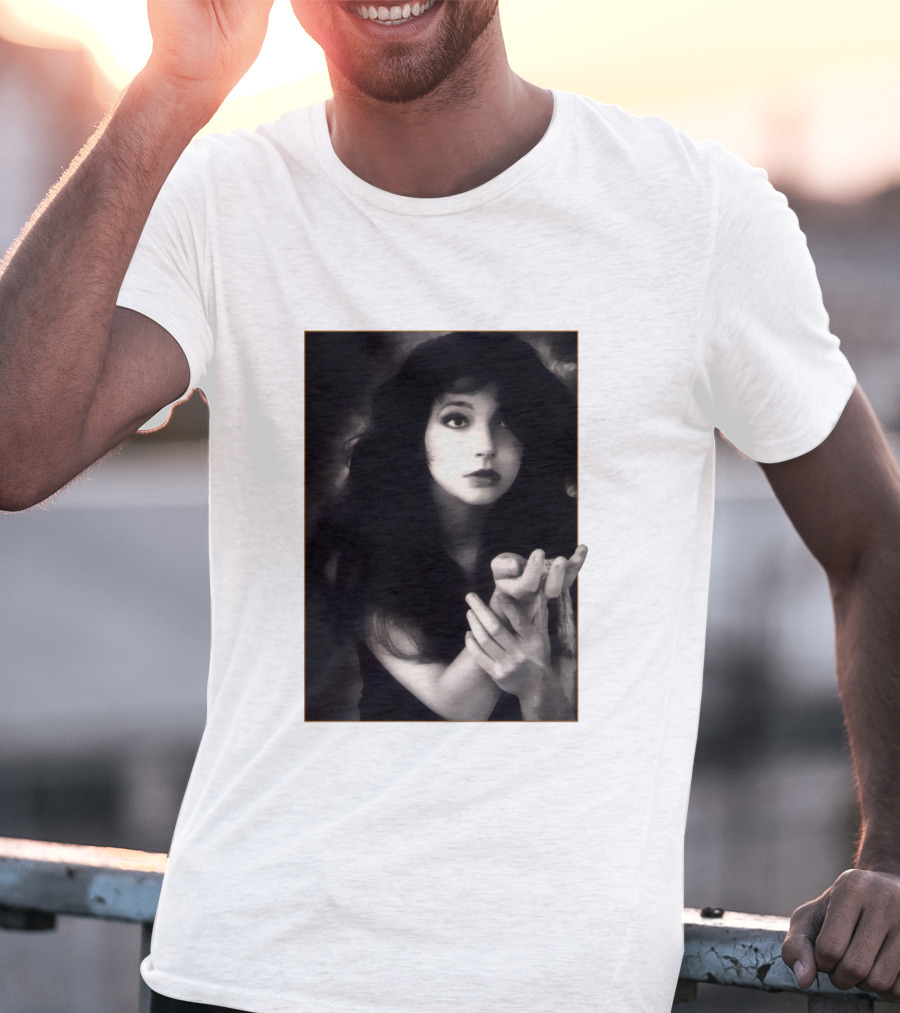 Kate Bush Black And White T-Shirt