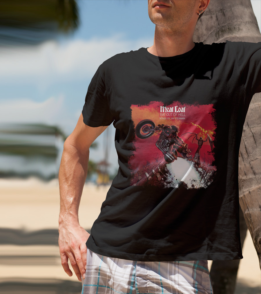 Meat Loaf Bat Out Of Hell Songs By Jim Steinman T-Shirt