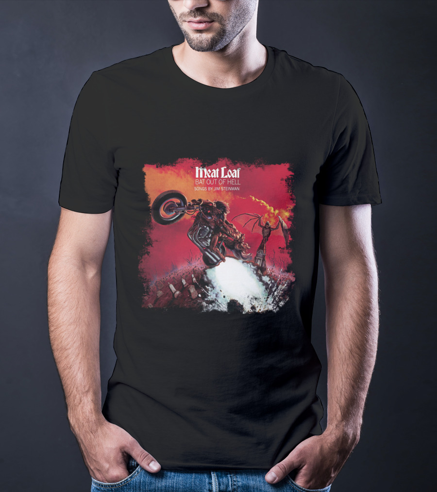 Meat Loaf Bat Out Of Hell Songs By Jim Steinman T-Shirt