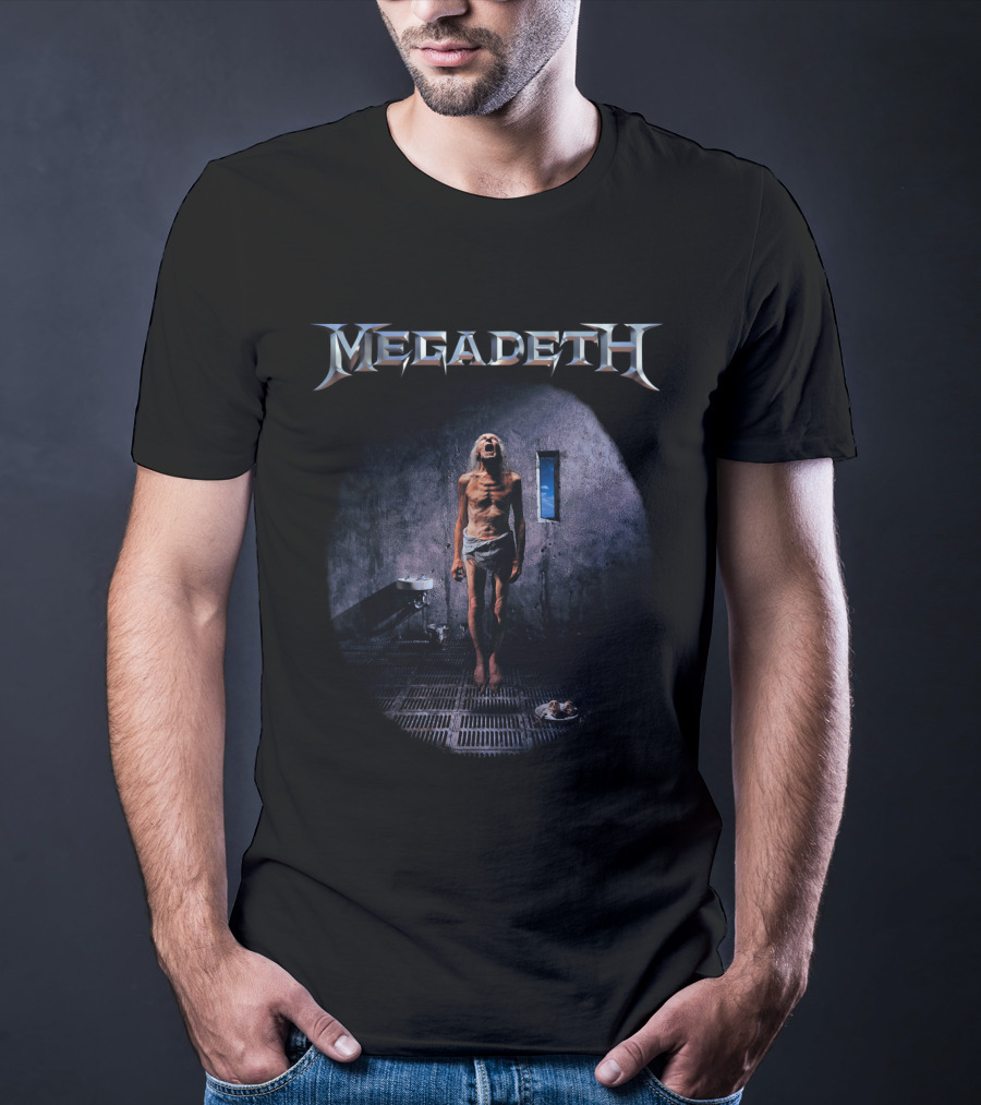 Megadeth Countdown To Extinction Album Cover Art T-Shirt