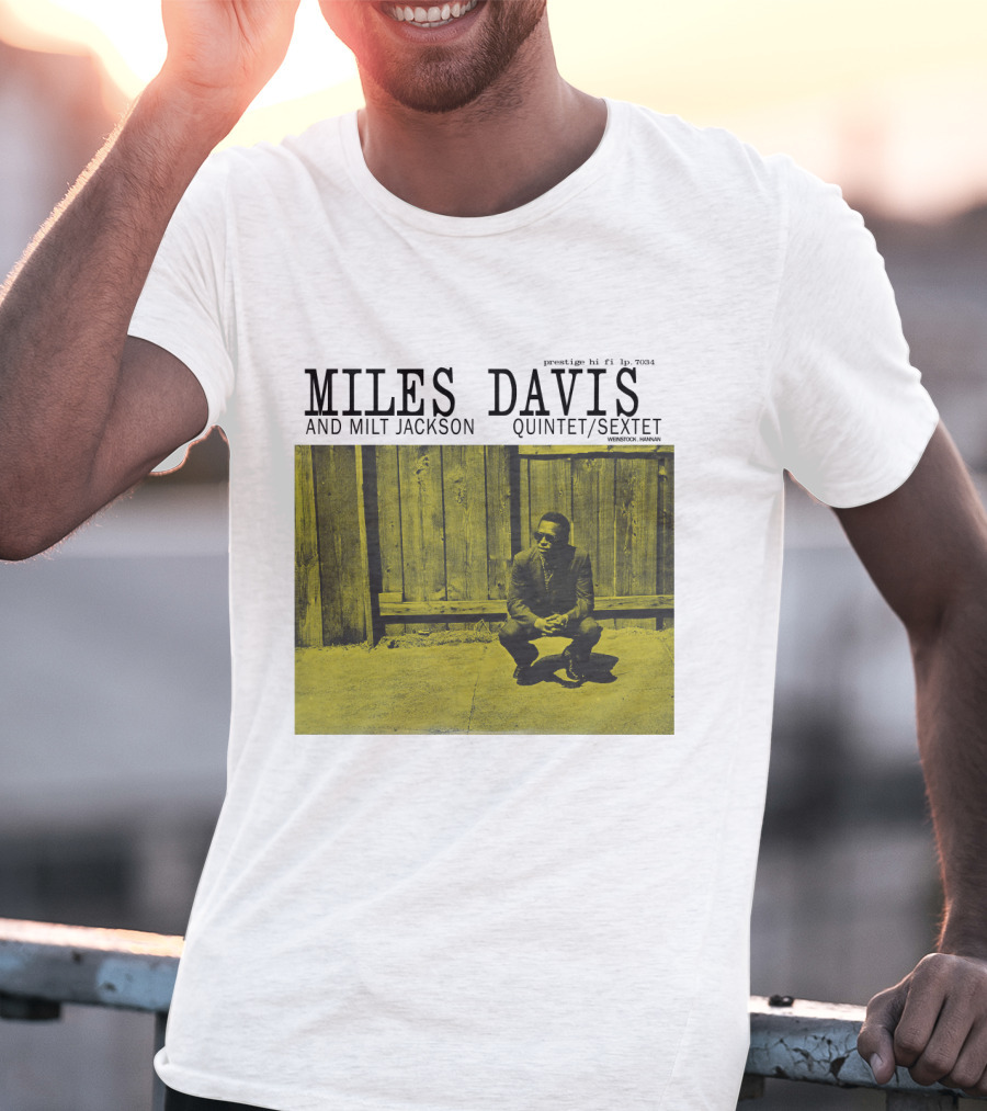 Miles Davis And Milt Jackson Quintet/Sextet Prestige Hi Fi Lp 7034 T-Shirt
