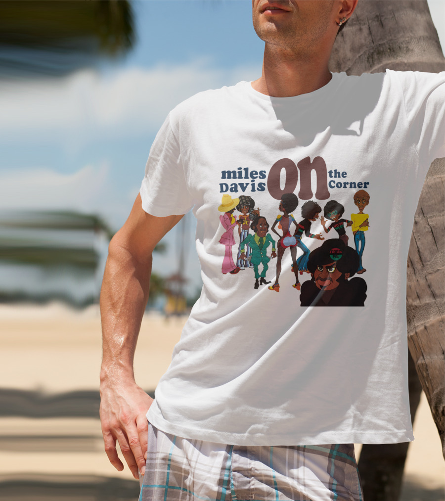 Miles Davis On The Corner Characters T-Shirt