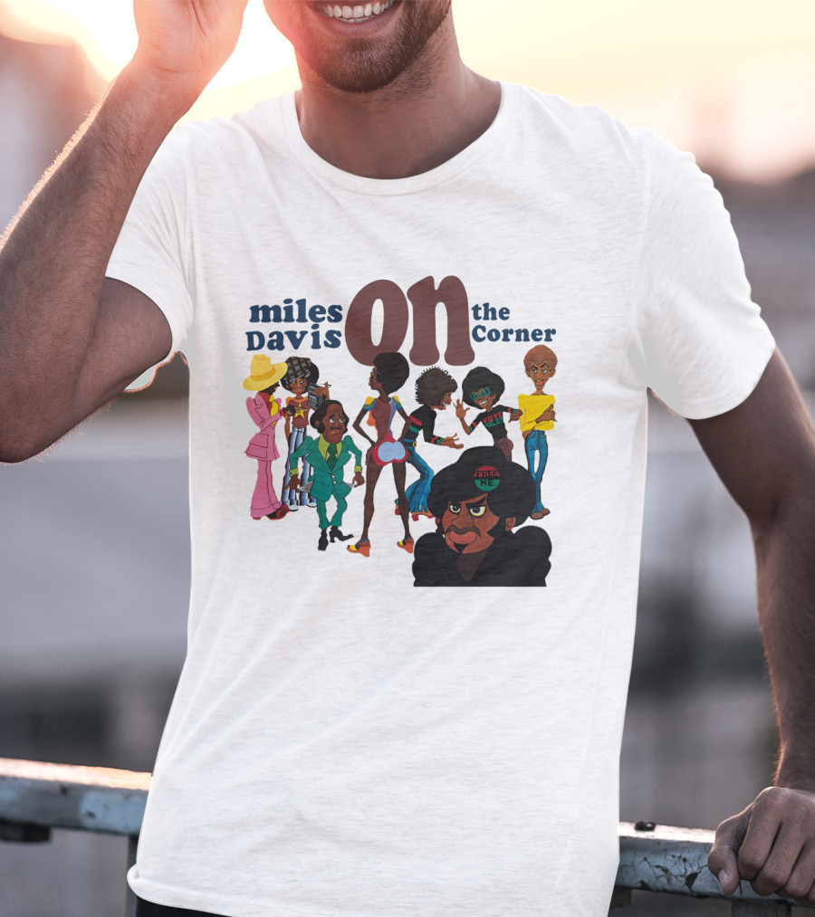 Miles Davis On The Corner Characters T-Shirt