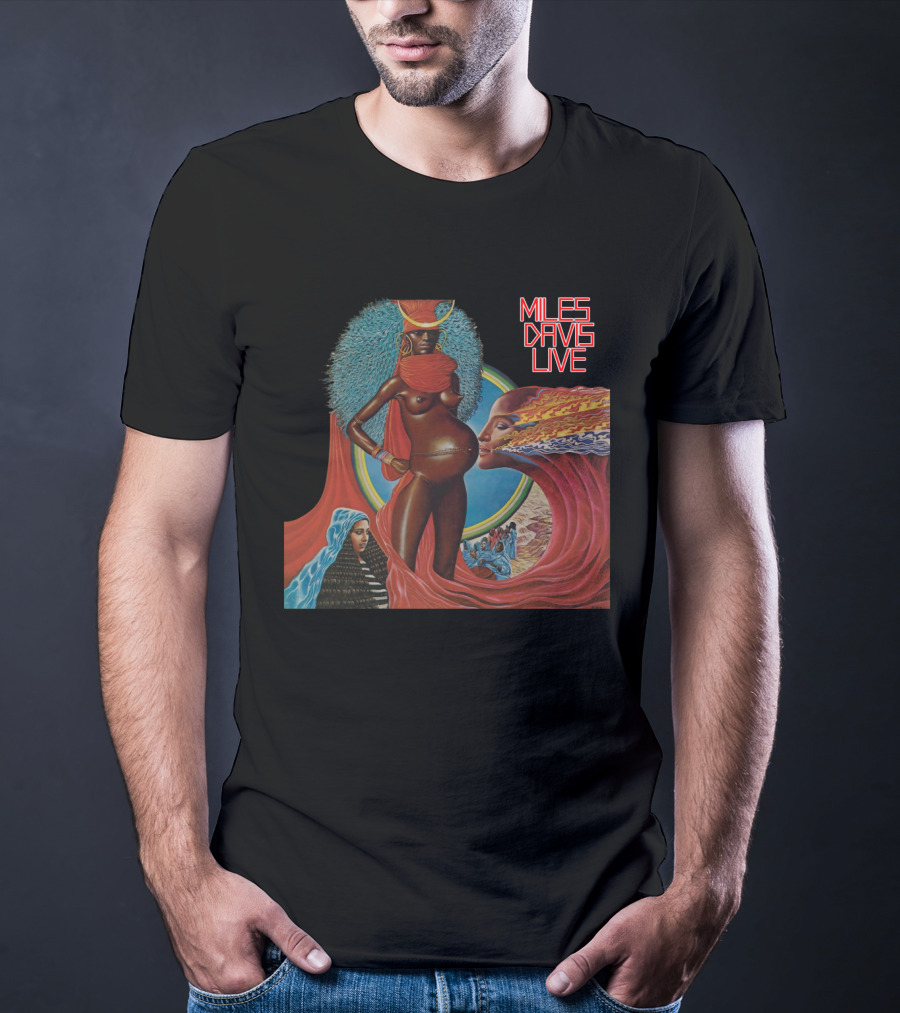 Miles Davis Live Mdv-Ms T-Shirt