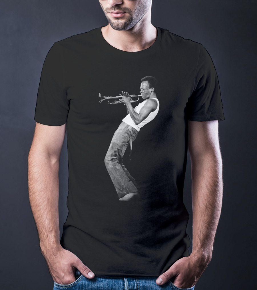 Jazz Musician Trumpet Player Iconic Performance T-Shirt