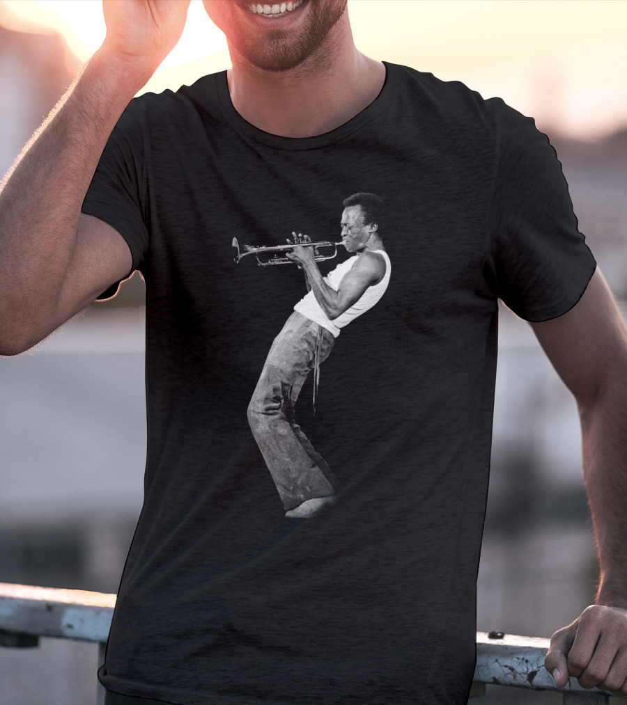 Jazz Musician Trumpet Player Iconic Performance T-Shirt