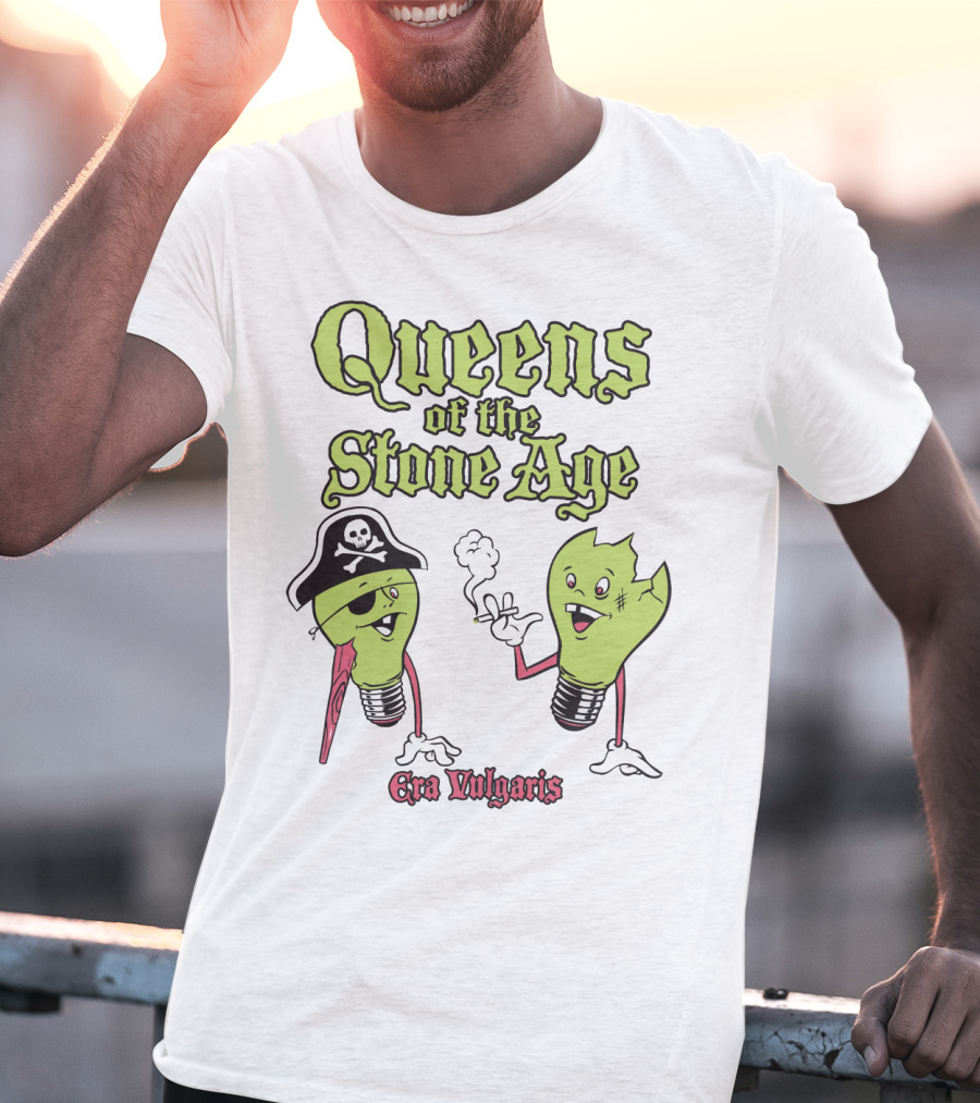 Queens Of The Stone Age Era Vulgaris Lightbulbs T-Shirt