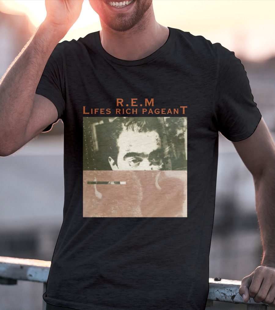 R.e.m. Lifes Rich Pageant Cover Art T-Shirt