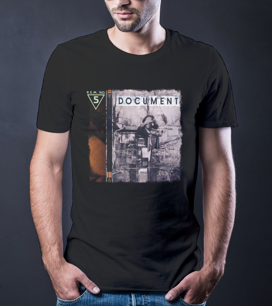 R.e.m. Document Album Cover No. T-Shirt