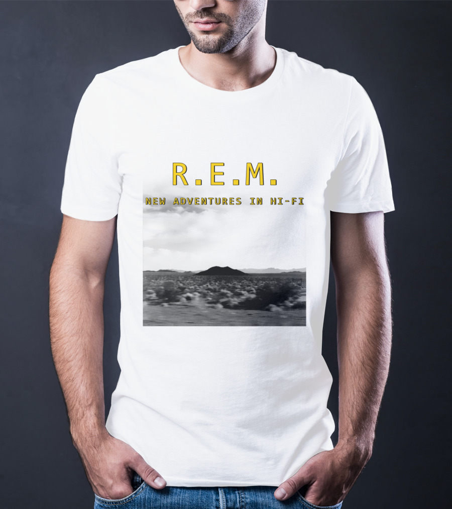 R.E.M. New Adventures In Hi-Fi Desert Landscape Photography T-Shirt